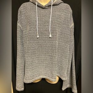 NWT Reel Life Chambray hoodie, Sz. Large.